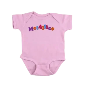 Magnets Logo Pink Onesie