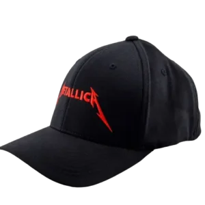 RED LOGO FLEX FIT HAT