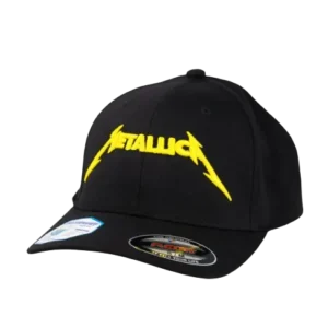 YELLOW LOGO FLEX FIT HAT